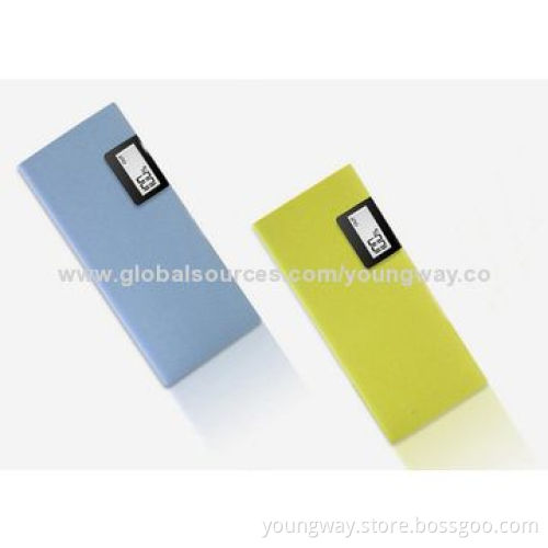 8000mAh Portable Power Bank, OEM Mobile Charger, Flashlight , Size: 140*62.8*21.5mmNew